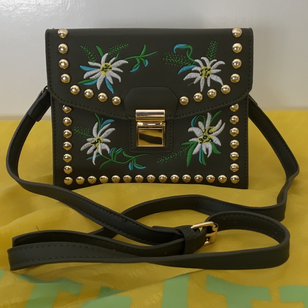 Brown over the shoulder purse